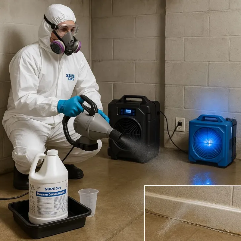 Sanitization and Odor Removal process in Hamlin, NY