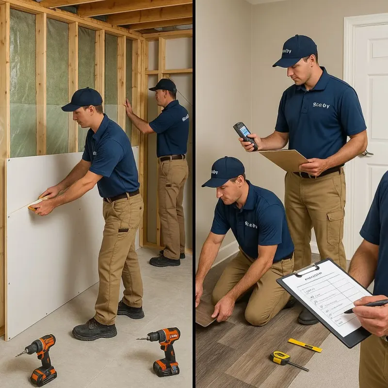 Repairs and Reconstruction process in Hamlin, NY